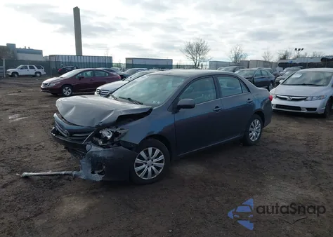 2013 Toyota Corolla Le из США, поврежденный, VIN 2T1BU4EE6DC015350